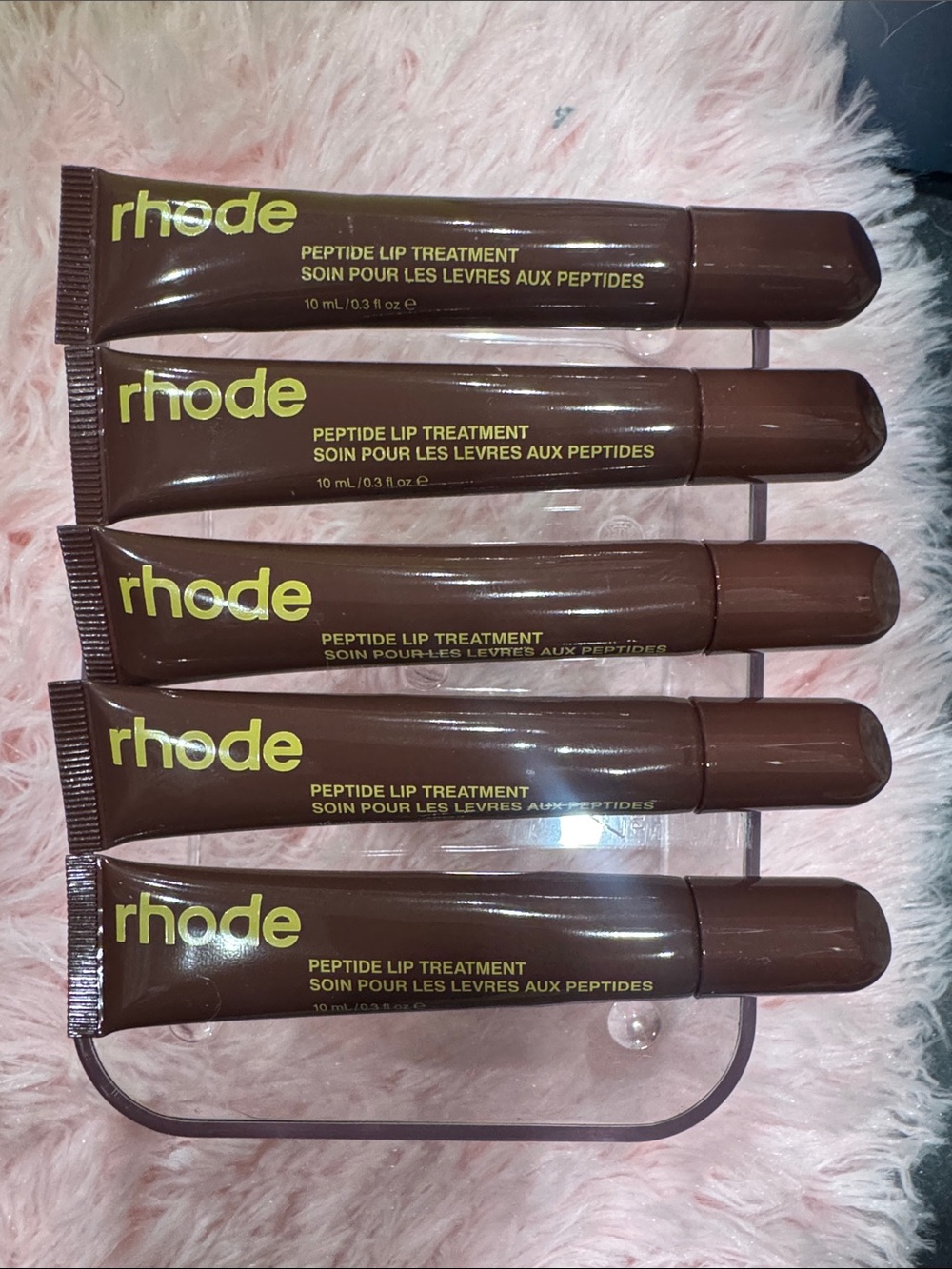 RHODE Peptide Lip Treatment — Brown & Yellow Tube - Picture 3 of 6
